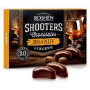 Chocolate candy shooters with brandy liqueur, 150g