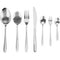 Set tacamuri din otel inoxidabil, 39 piese