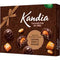 Kandia Praline de ciocolata cu caramel sarat si crema de cacao cu arahide, 104g