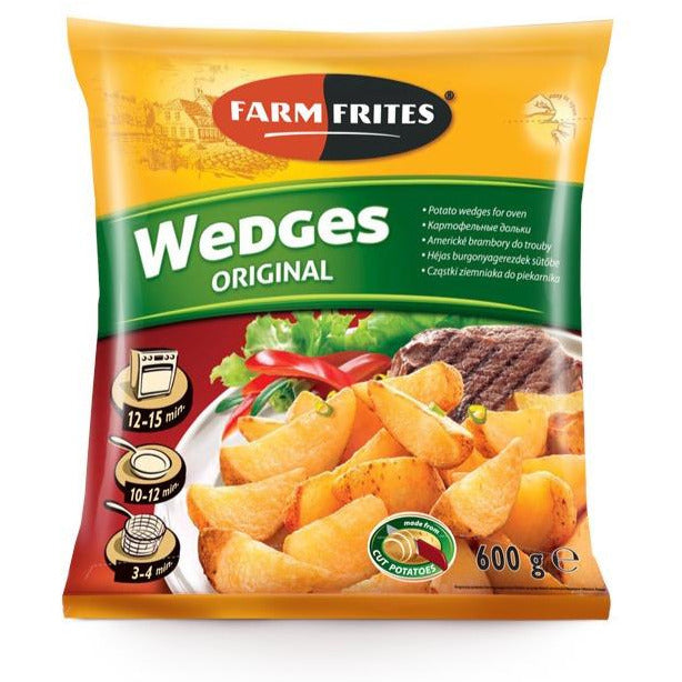 Farm Frites cartofi wedges congelati 600g