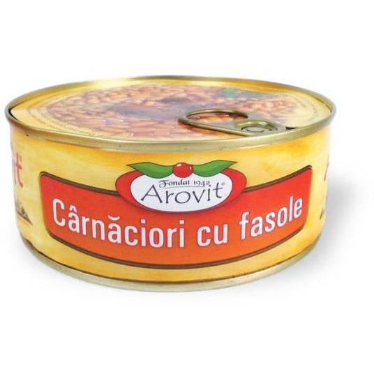 Arovit Carnaciori cu fasole 300g