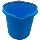 10l plastic cylindrical bucket, various colors