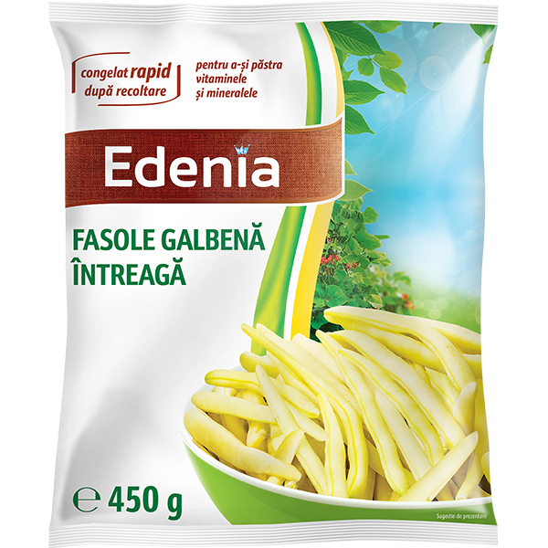 Edenia Fasole galbena intreaga 450g