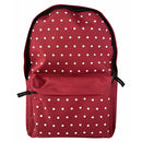 Pigna Ghiozdan Simply Teens cu 1 compartiment cu buzunar, model buline, grena, 42x30x14 cm