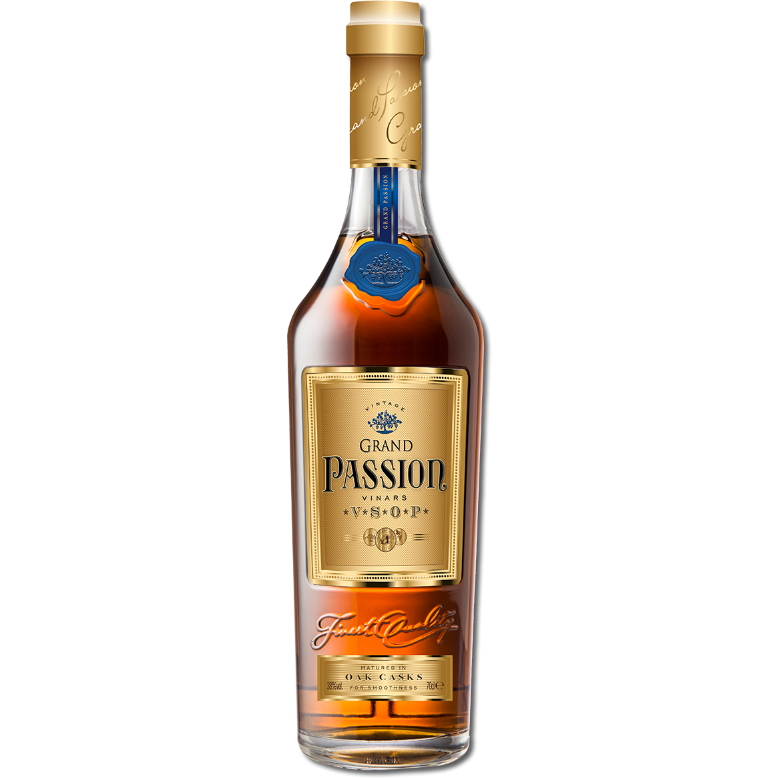 Vinars Grand Passion VSOP, 40%, 0.7L