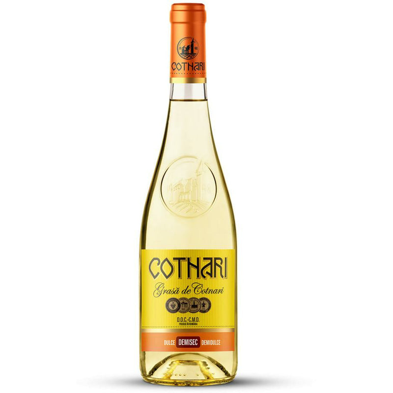 Grasa de Cotnari vin alb demisec, 0.75L
