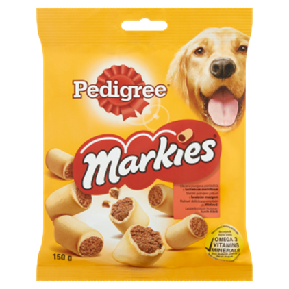 Pedigree Markies hrana pentru caini adulti 150 g