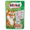 Kitekat wet food with salmon in juicy sauce for adult cats 100 g