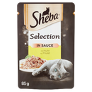 Sheba Selection hrana umeda cu pui pentru pisici adulte 85 g