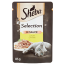Sheba Selection wet food with chickens for adult cats 85 g