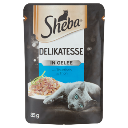 Sheba Delikatesse hrana cu ton pentru pisici adulte 85 g
