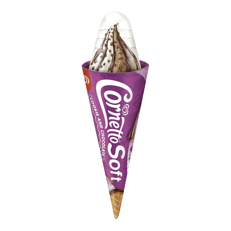 Cornetto Duo Soft Chocolate & Cookies 140ml