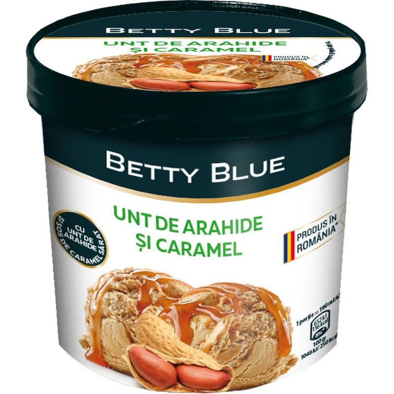 Betty Blue Inghetata cu unt de arahide si caramel sarat 450ml