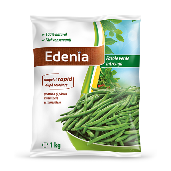 Edenia Fasole verde intreaga 1kg