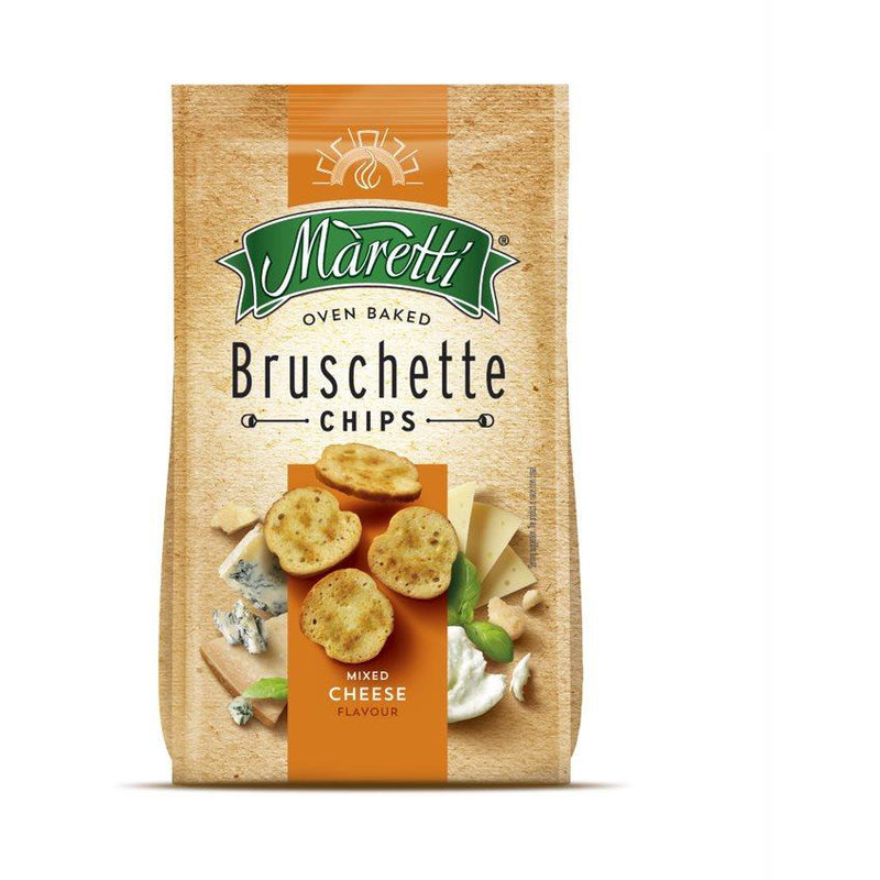 Maretti Bruschette rondele cu aroma de mix de branzeturi 70g