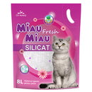 MeowMiau Sabbia silicea fresca per gatti 8l