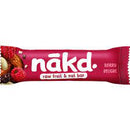 Nakd baton raw-vegan cu zmeura fara gluten, 35g