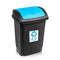Swing 15L trash can, blue