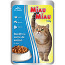 Plic Miau Miau cu somon in sos 100g