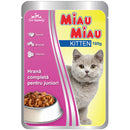 Meow Envelope Meow alimento completo per ragazzi 100g