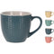 Cana de cafea din ceramica, structura fagure, 250ml