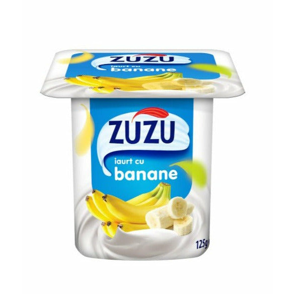 Zuzu Iaurt cu banane, 2.6% grasime, 125g