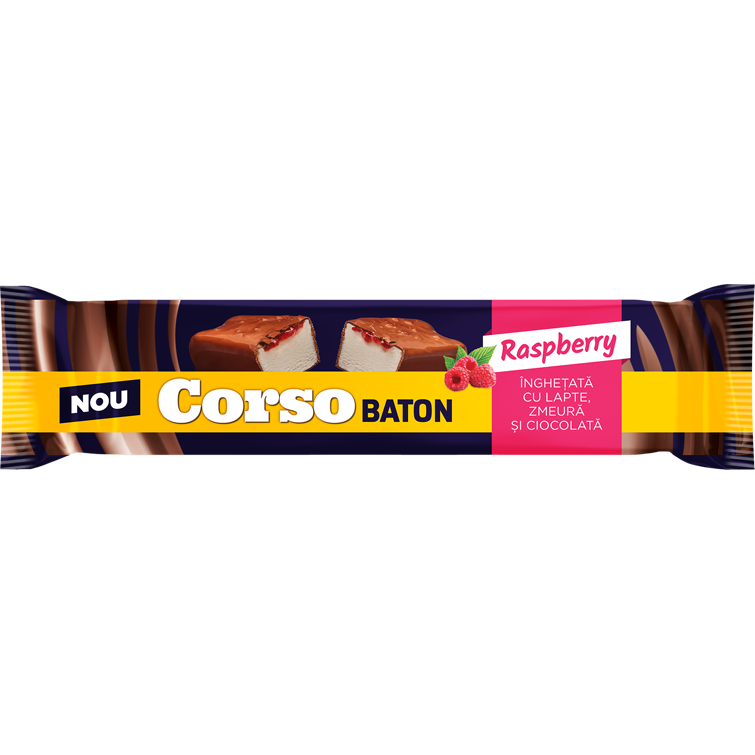 Corso Intenso baton de inghetata cu zmeura si ciocolata 55ml