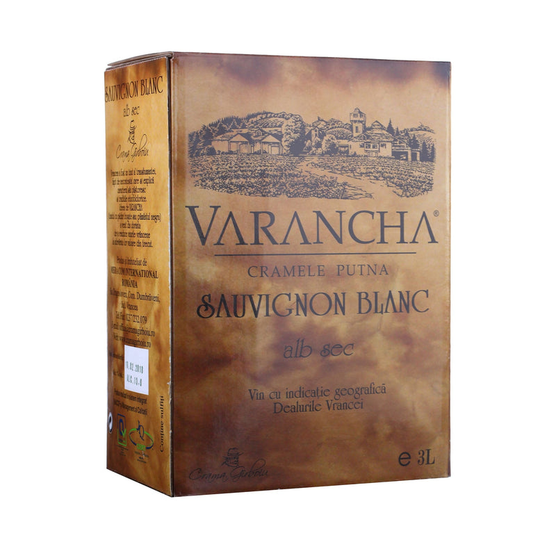 Crama Garboiu Varancha Sauvignon Blanc vin alb sec, 3L