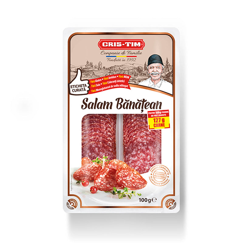 Cris-Tim Salam banatean feliat, 100g