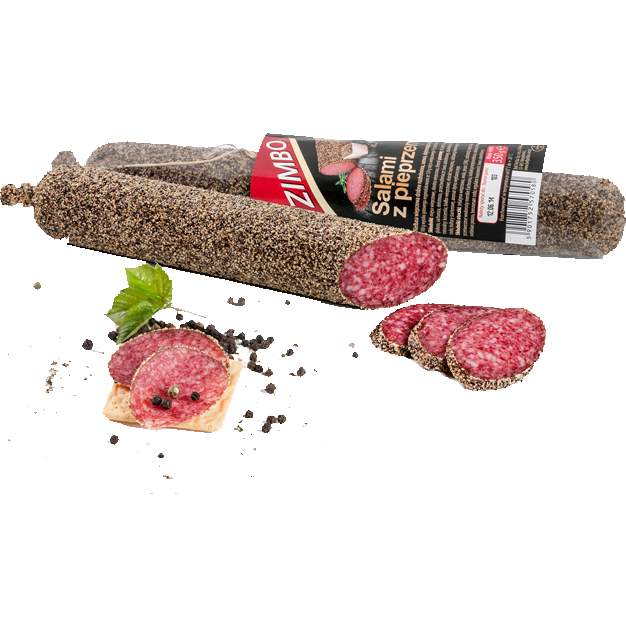 Zimbo Salam in crusta de piper Bell 250g