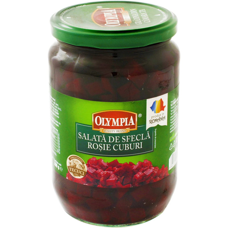 Olympia salata de sfecla rosie cuburi 720ml