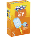 Set pamatuf Swiffer Duster Trap & Lock pentru curatarea prafului cu maner scurt + 4 rezerve