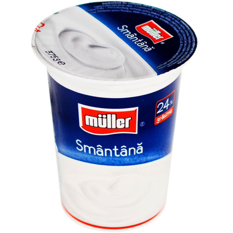 Muller smantana 24% grasime 375g