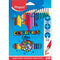 Colorpeps colored pencils Maped 18 / set Star