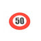 Speed ​​limit aps 50 km