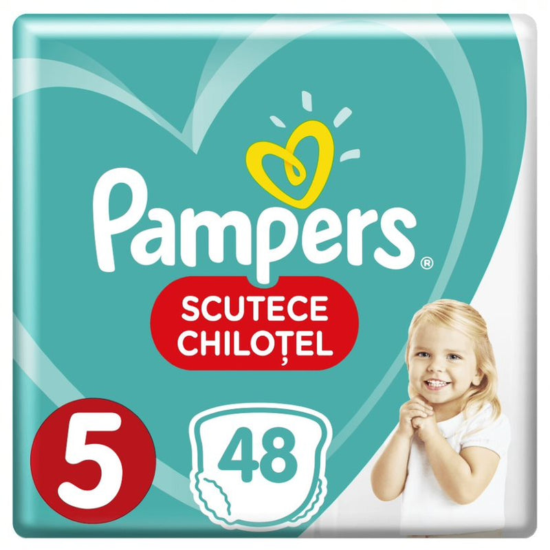 Chilot copii Pampers Pants nr 5 junior 12-18 kg 48buc