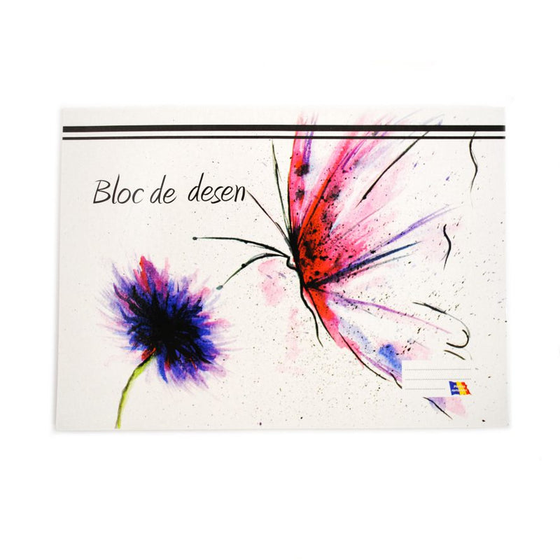 Arhi Design bloc desen A4, 16 file, coperta policromie