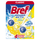 Odorizant toaleta Bref Power Aktiv Lemon, 50 g