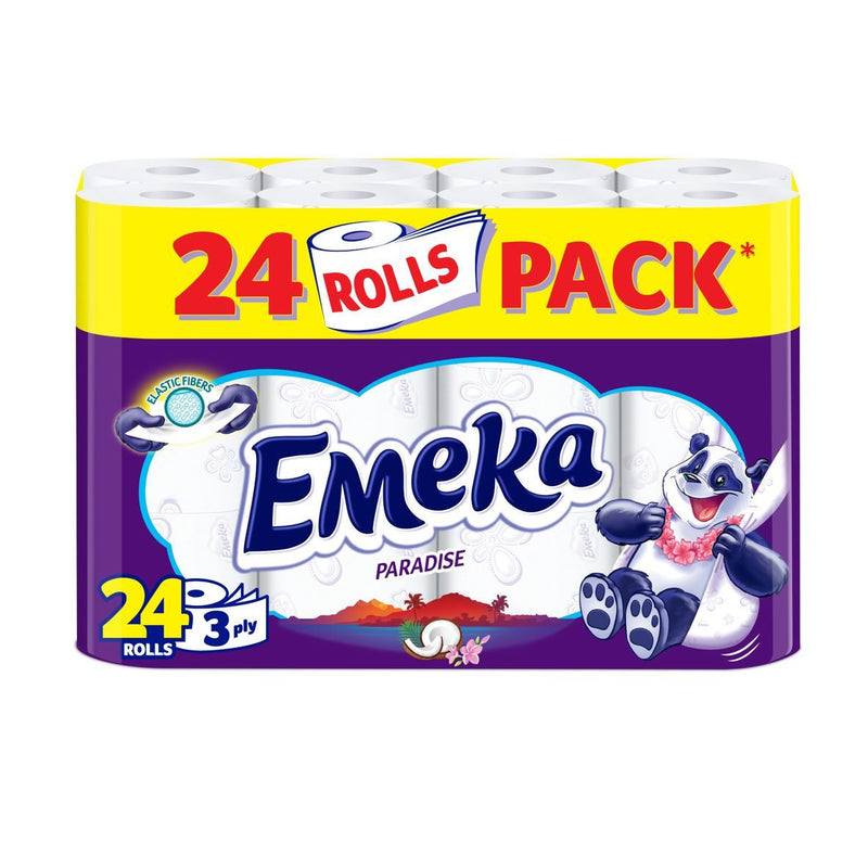 Emeka Elastic Fibers - Paradise hartie igienica 24 role