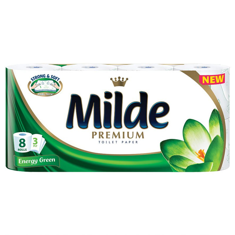 Milde Strong & Soft - Energy Green hartie igienica 8 role