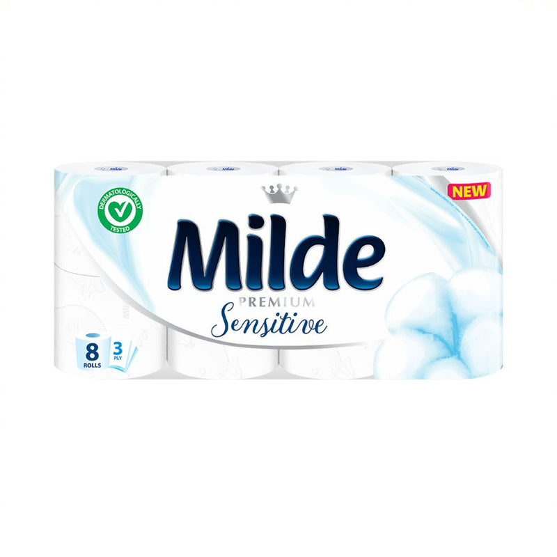 Milde Strong & Soft - Sensitive hartie igienica 8 role