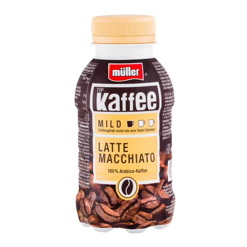 Muller Kaffee Latte Macchiato bautura cu lapte si cafea 2.9% grasime, 250ml