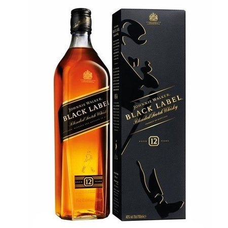 Whisky Johnnie Walker Black 0.7 Cutie