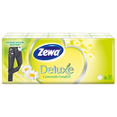 Zewa Deluxe Chamomile Comfort nasal wipes, 3 layers, 10x10 pieces
