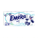 Emeka Elastic Fibers toilet paper - White 8 rolls