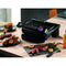 Gratar electric Tefal OptiGrill+ GC712834, 2000 W, 6 programe automate, Negru