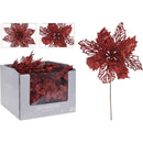 Decoratiune de Craciun floare, 22.5 cm