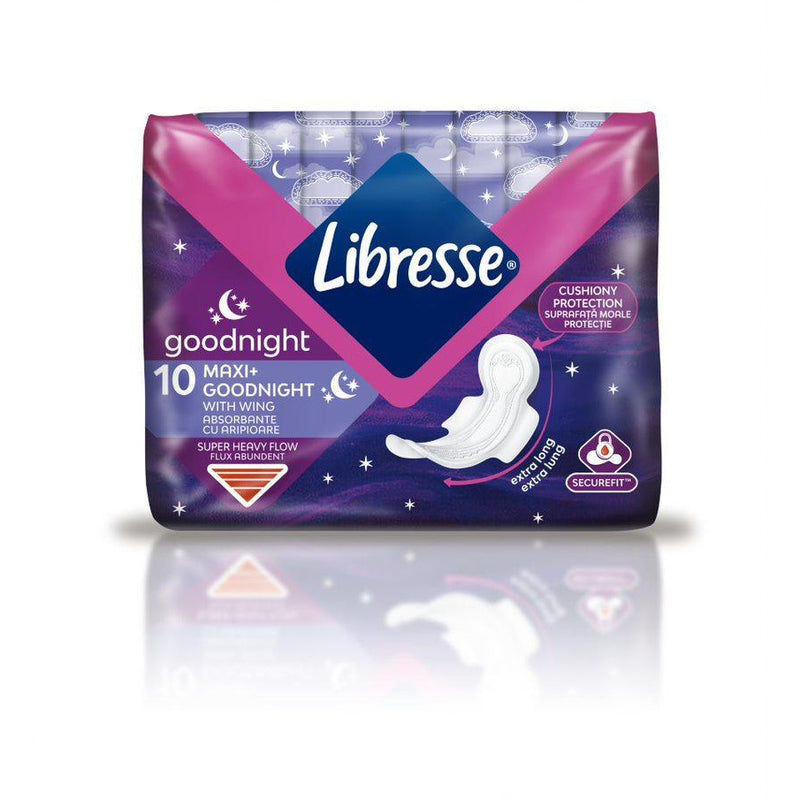 Libresse Maxi Goodnight Absorbante periodice 10 bucati