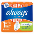 Always Ultra Normal Plus, size 1, 10 pieces