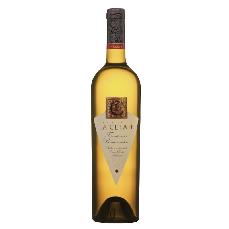 La Cetate tamaioasa romaneasca vin alb demisec 0.75l